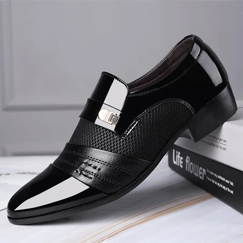 Men's Slip-On Dress Oxfords