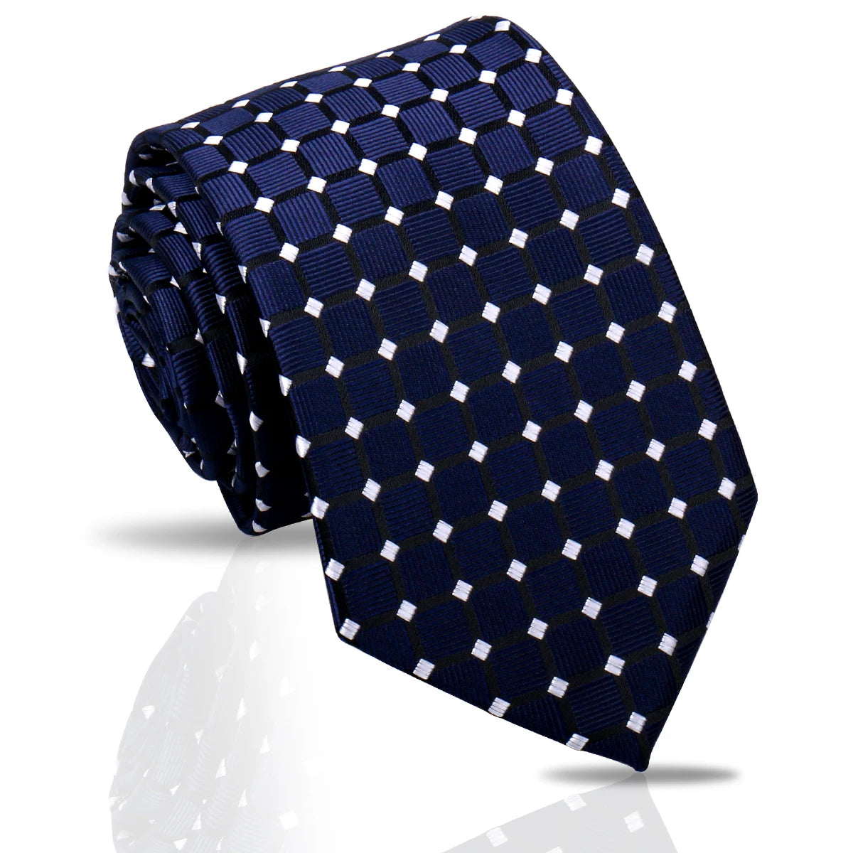 Luxury Men's Paisley & Striped Necktie 7.5cm – New Style Fashion Tie for Weddings & Workplace