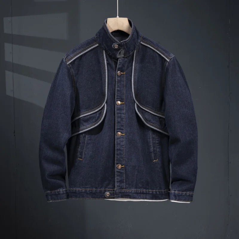 2024 Retro Japanese Street Denim Jacket