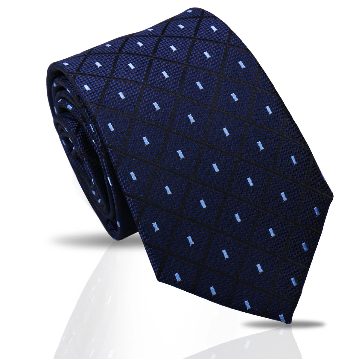 Luxury Men's Paisley & Striped Necktie 7.5cm – New Style Fashion Tie for Weddings & Workplace