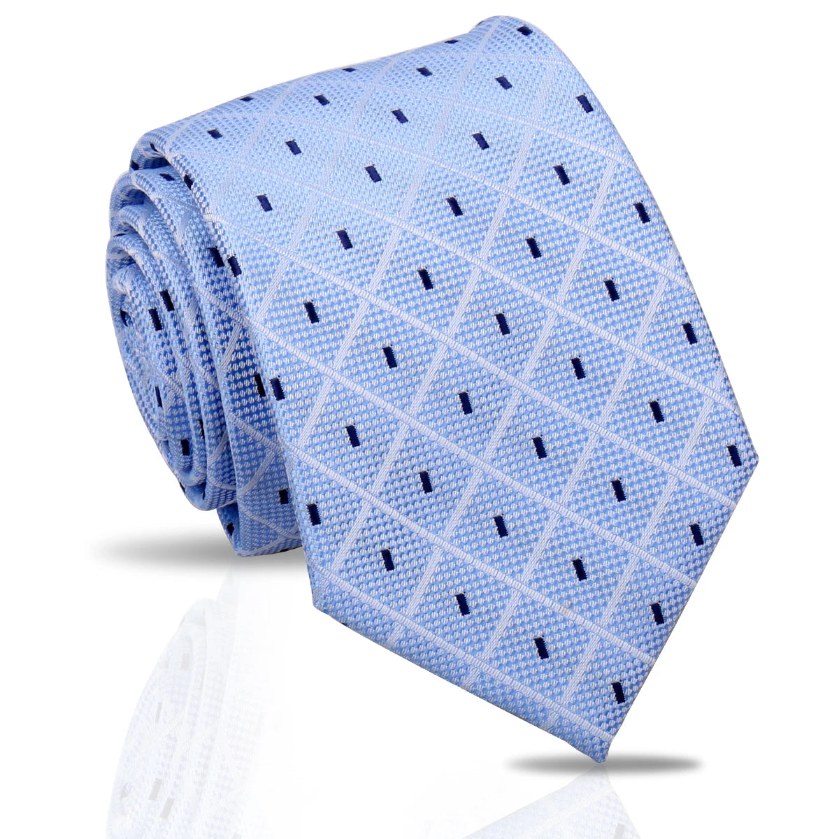 Luxury Men's Paisley & Striped Necktie 7.5cm – New Style Fashion Tie for Weddings & Workplace