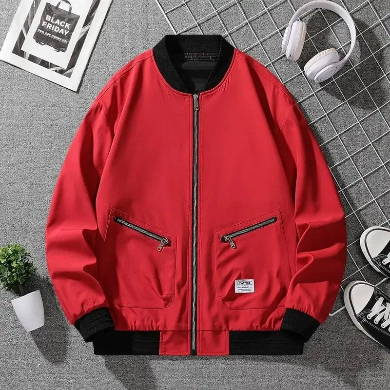 Men’s Plus Size Bomber Jacket