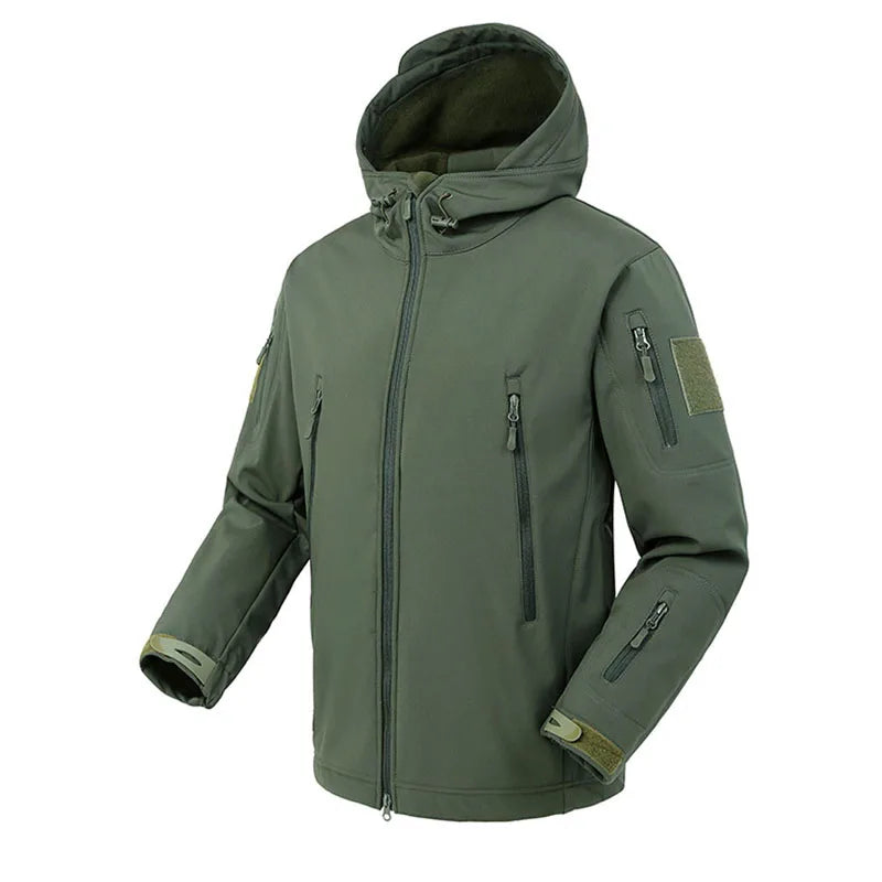 Military Shark Skin Soft Shell Jacket for Men