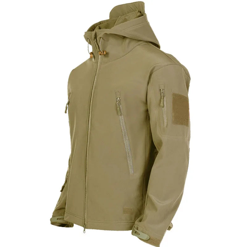 Military Shark Skin Soft Shell Jacket for Men