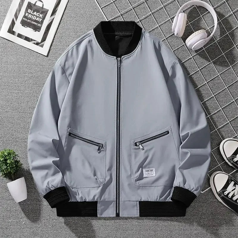 Men’s Plus Size Bomber Jacket