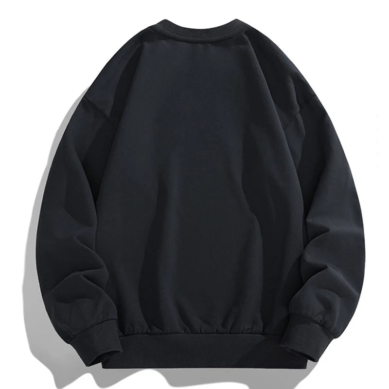 Oversized Sweatshirt Men Pullovers