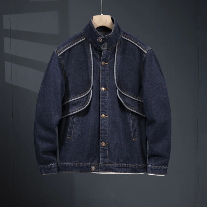 2024 Retro Japanese Street Denim Jacket