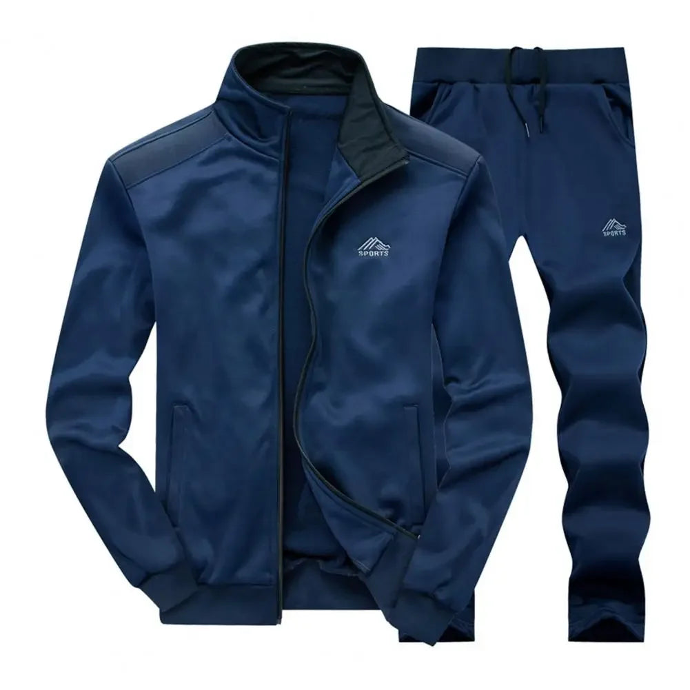 4XL Men's Oversized Tracksuit Set