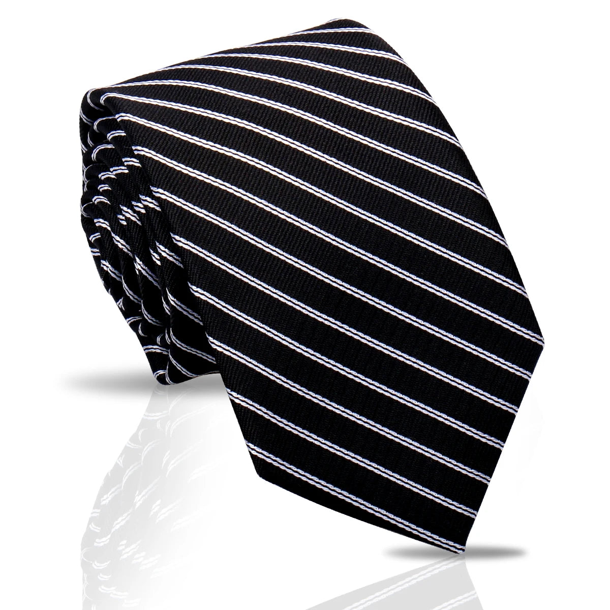 Luxury Men's Paisley & Striped Necktie 7.5cm – New Style Fashion Tie for Weddings & Workplace