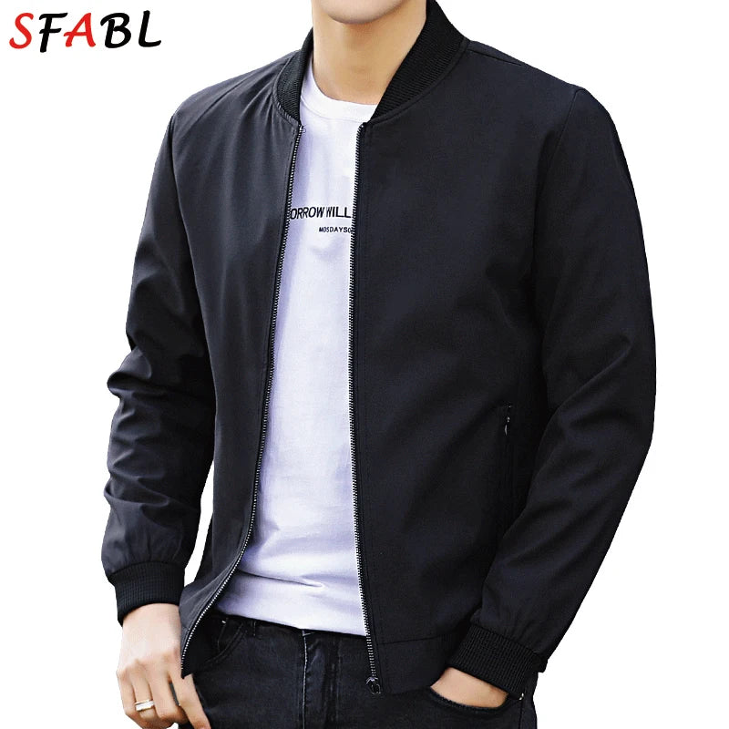 Men's Casual Business Blazer - Luxury Solid Color Jacket