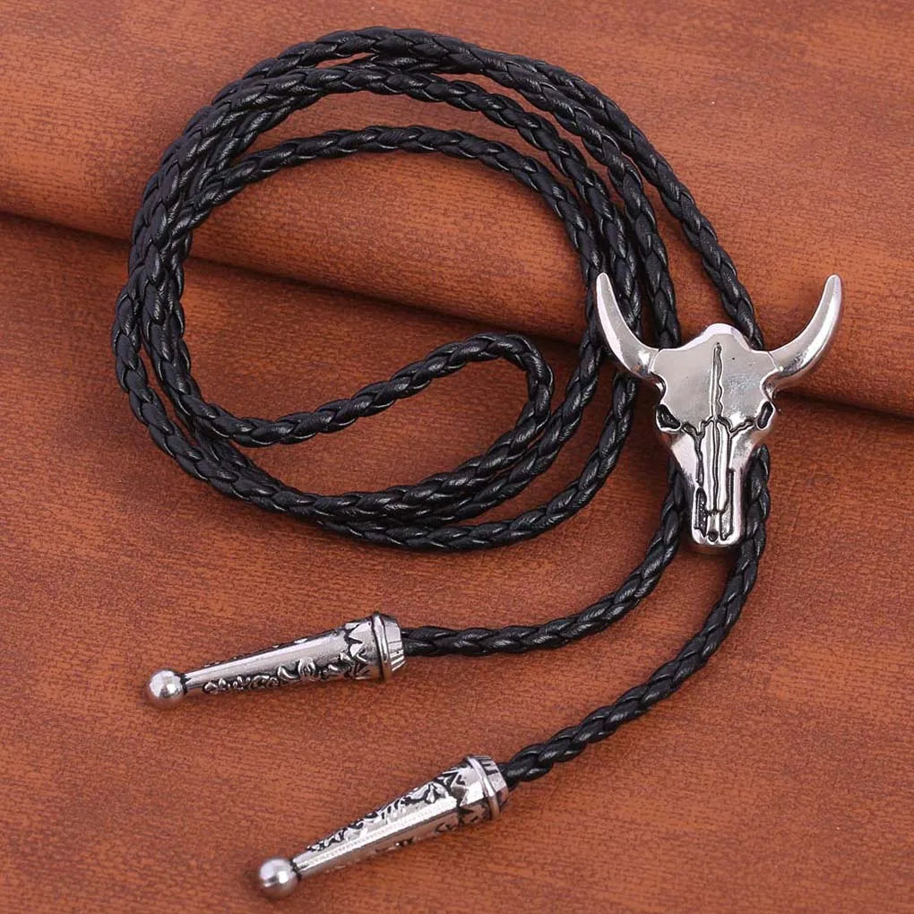 Golden Western Cowboy Bolo Tie