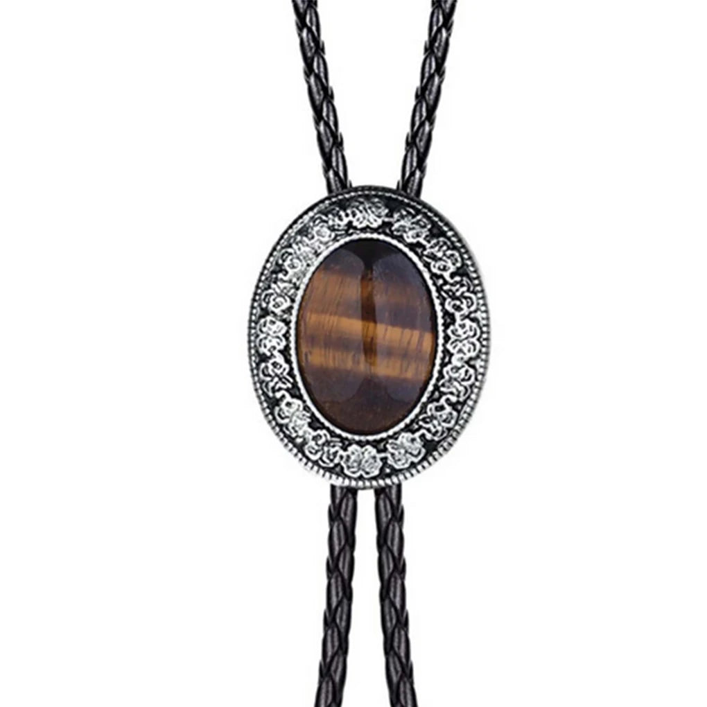 Golden Western Cowboy Bolo Tie