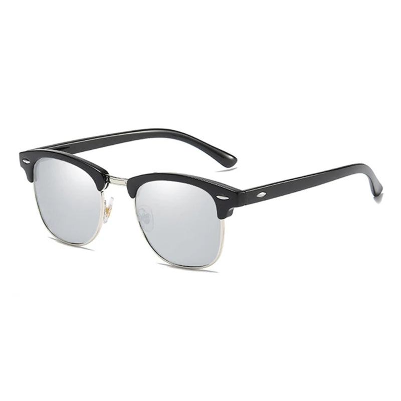 Classic Half Frame Polarized Sunglasses