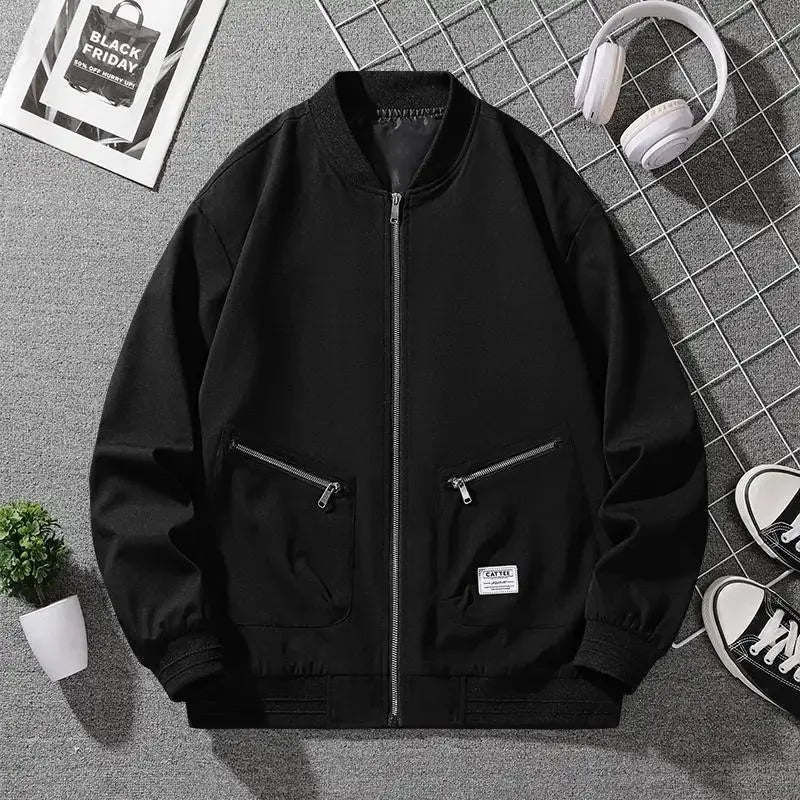 Men’s Plus Size Bomber Jacket