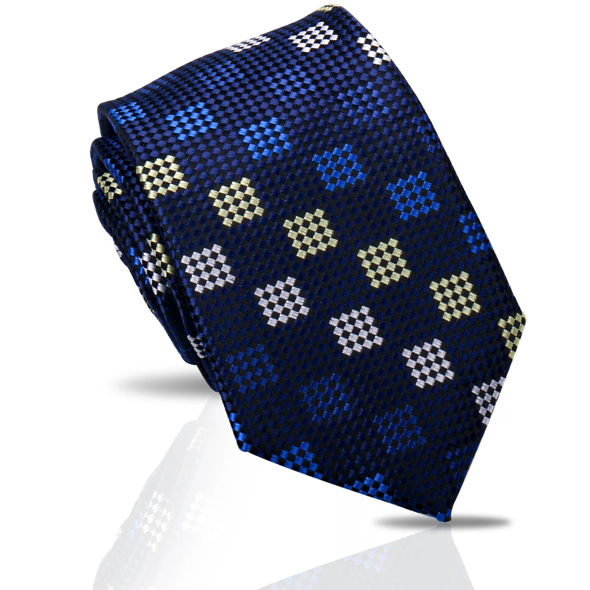 Luxury Men's Paisley & Striped Necktie 7.5cm – New Style Fashion Tie for Weddings & Workplace