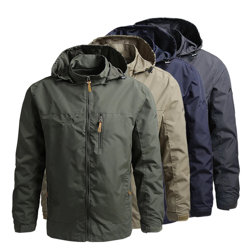 Men Tactical Windbreaker Jacket