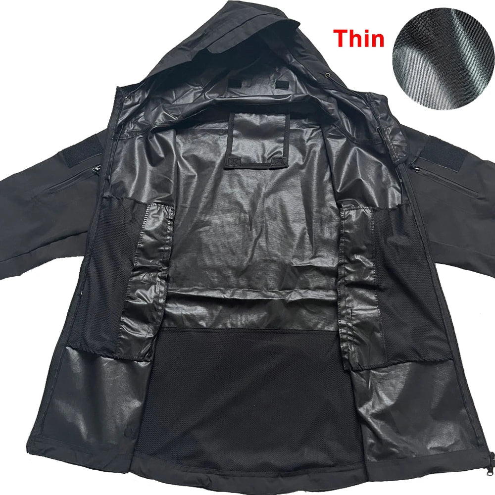 Military Shark Skin Soft Shell Jacket for Men