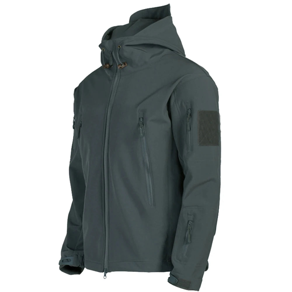 Military Shark Skin Soft Shell Jacket for Men