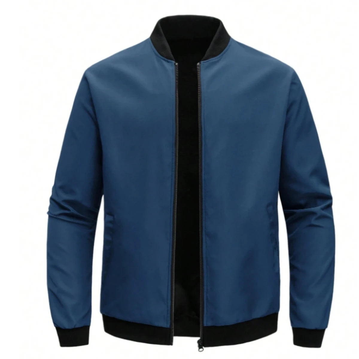 Men's Business Casual Baseball Collar Jacket