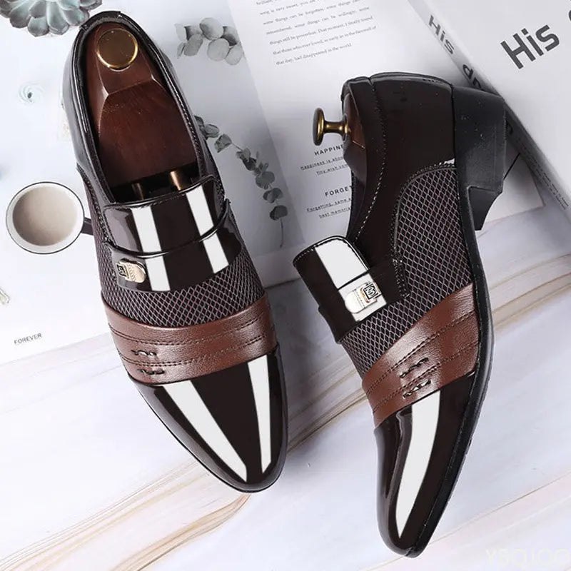 Men's Slip-On Dress Oxfords