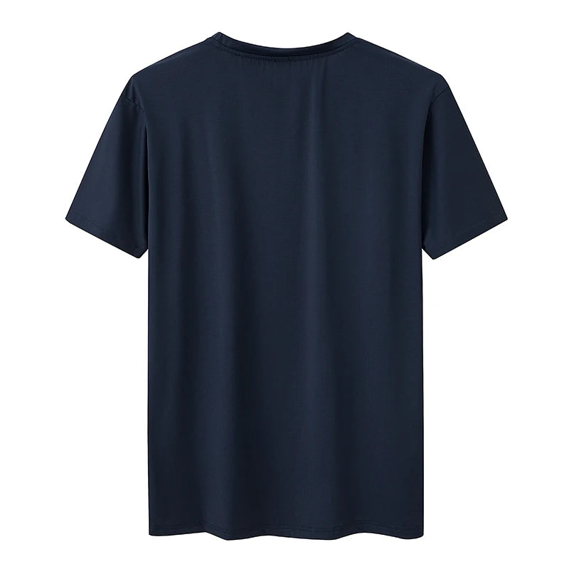 Plus Size 6XL Quick Dry Fitness T-shirt for Men