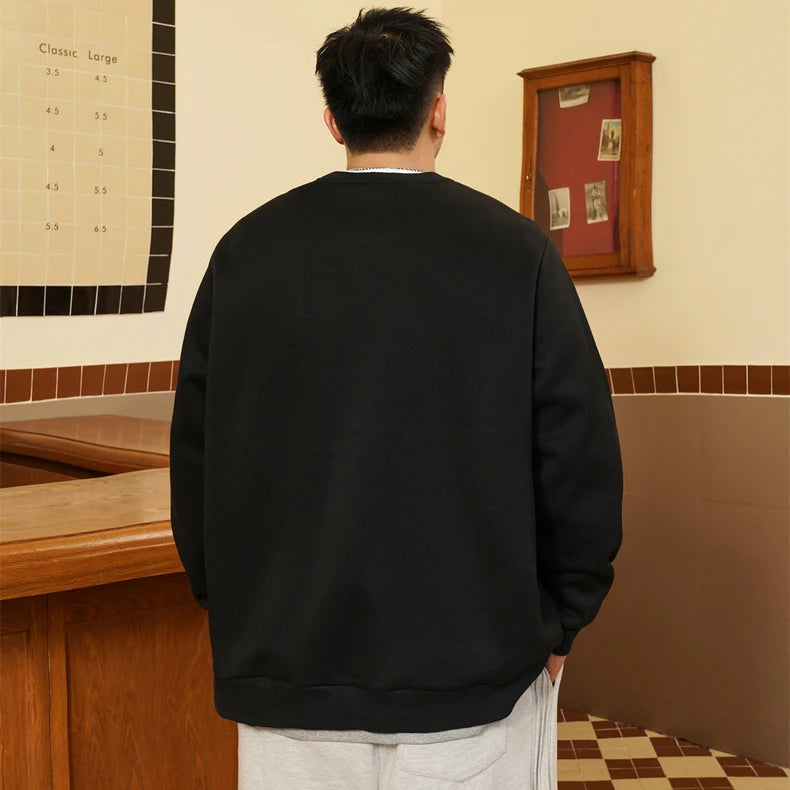 Oversized Sweatshirt Men Pullovers