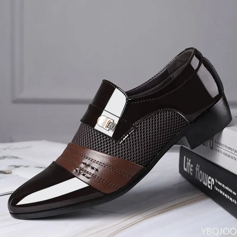 Men's Slip-On Dress Oxfords