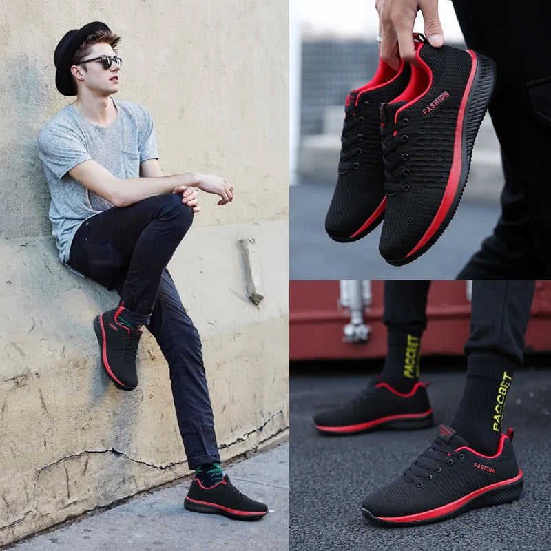 Men’s Running & Walking Knit Shoes