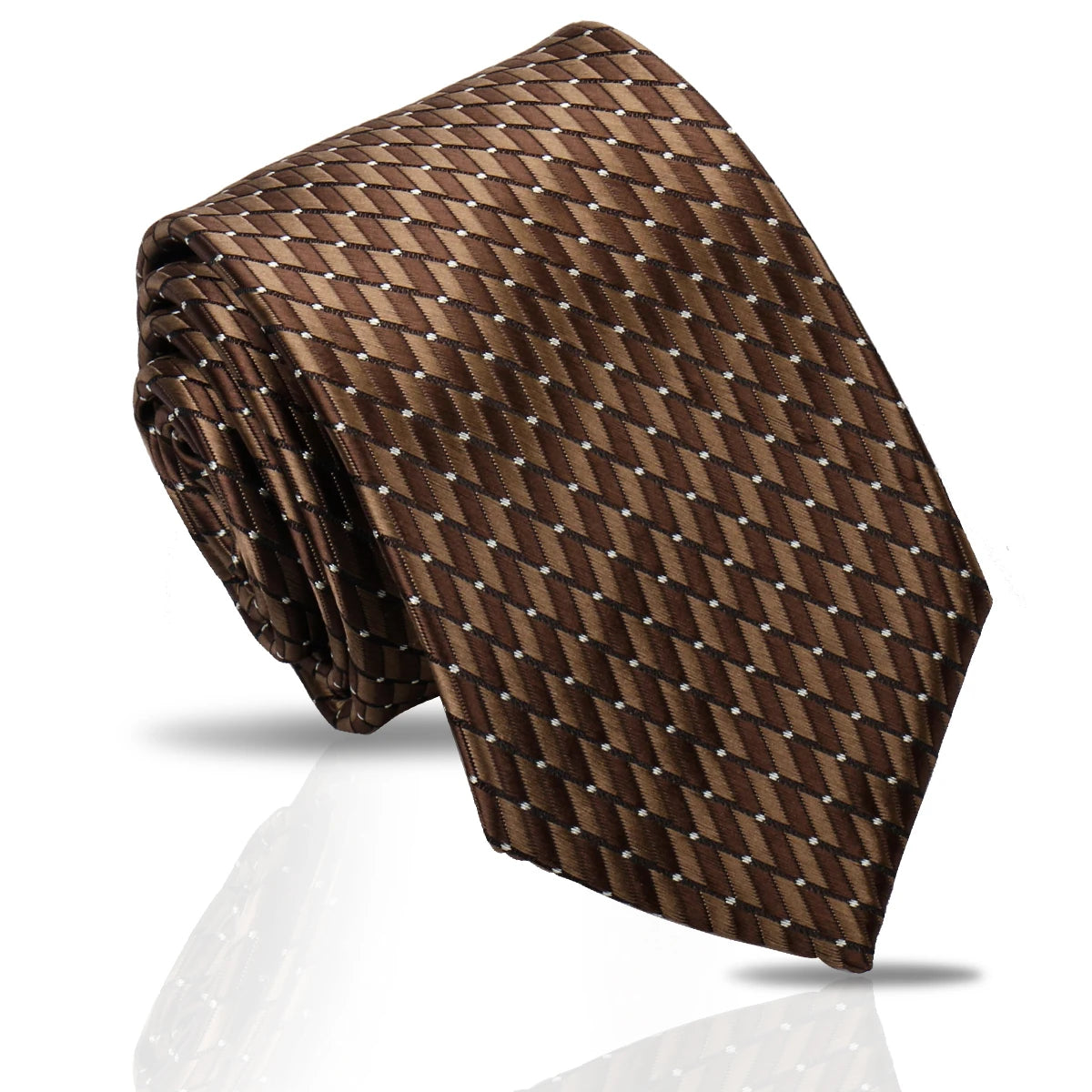 Luxury Men's Paisley & Striped Necktie 7.5cm – New Style Fashion Tie for Weddings & Workplace