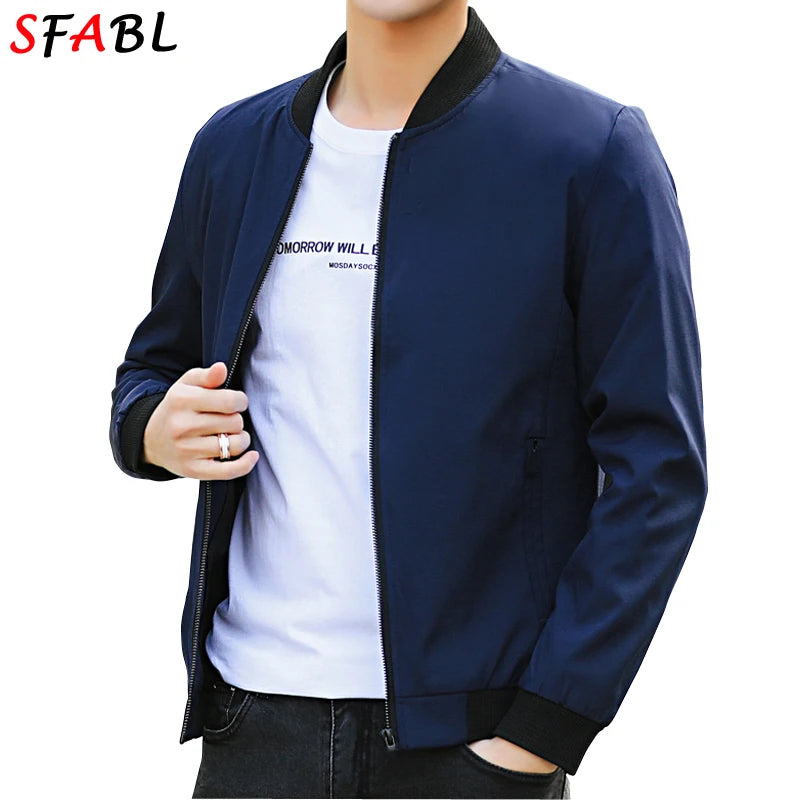 Men's Casual Business Blazer - Luxury Solid Color Jacket