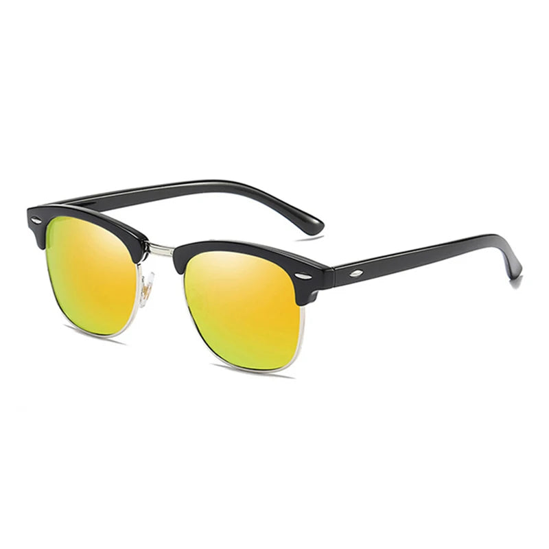 Classic Half Frame Polarized Sunglasses